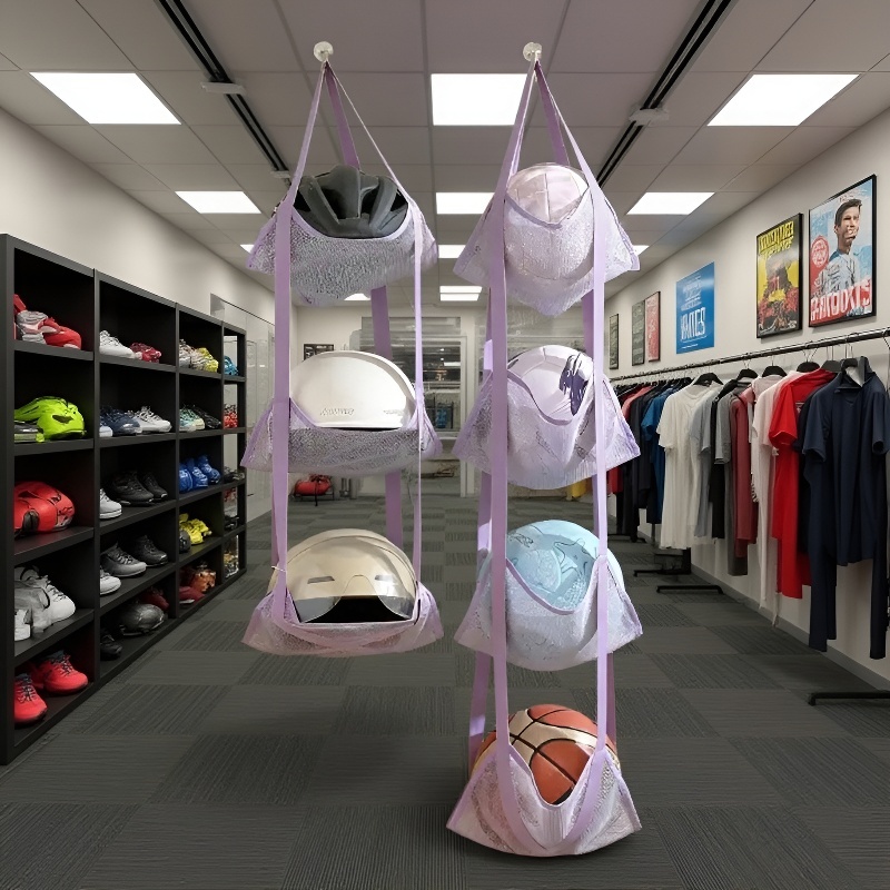  Przezroczysty kosz na ubrania, oszczędzający miejsce, organizer, trzy/cztery poziomy