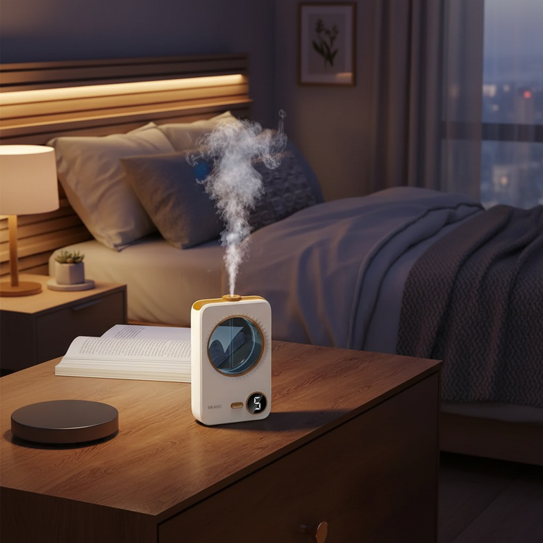 Aromatherapiegerät mit Digitalanzeige Automatische Raumluftbefeuchtung langanhaltender Duft