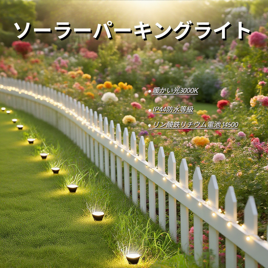 屋外用ソーラーガーデンライト 家庭用庭園灯