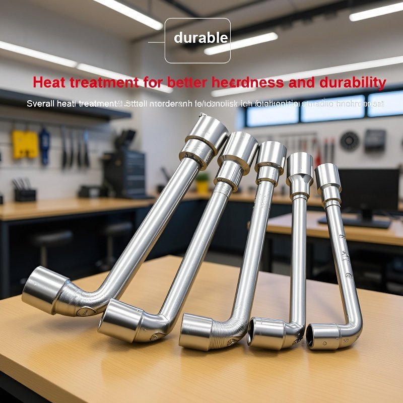 8-19mm L字型レンチ 工業用六角パイプレンチ 両頭機械修理工具 六角レンチ