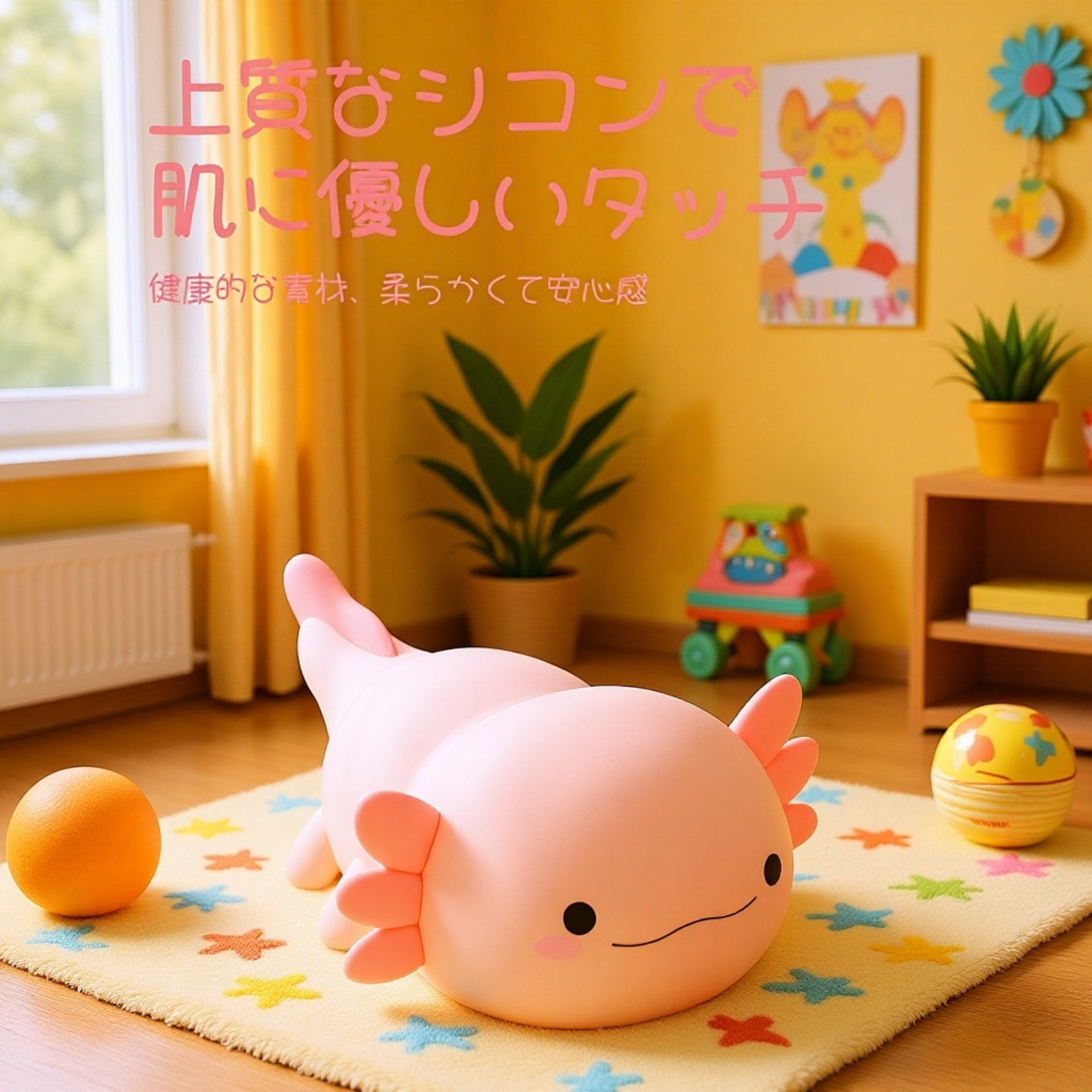 子供部屋に最適な六角形ナイトライト