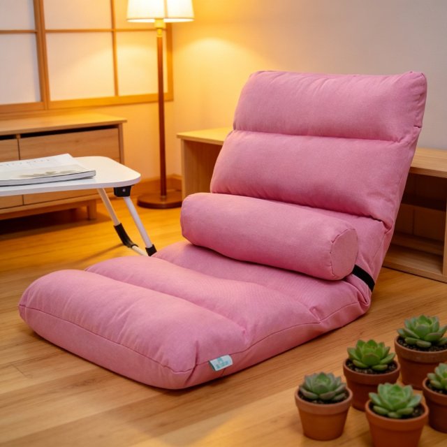 Silla puf plegable tipo sofá para dormitorio, silla de descanso tatami