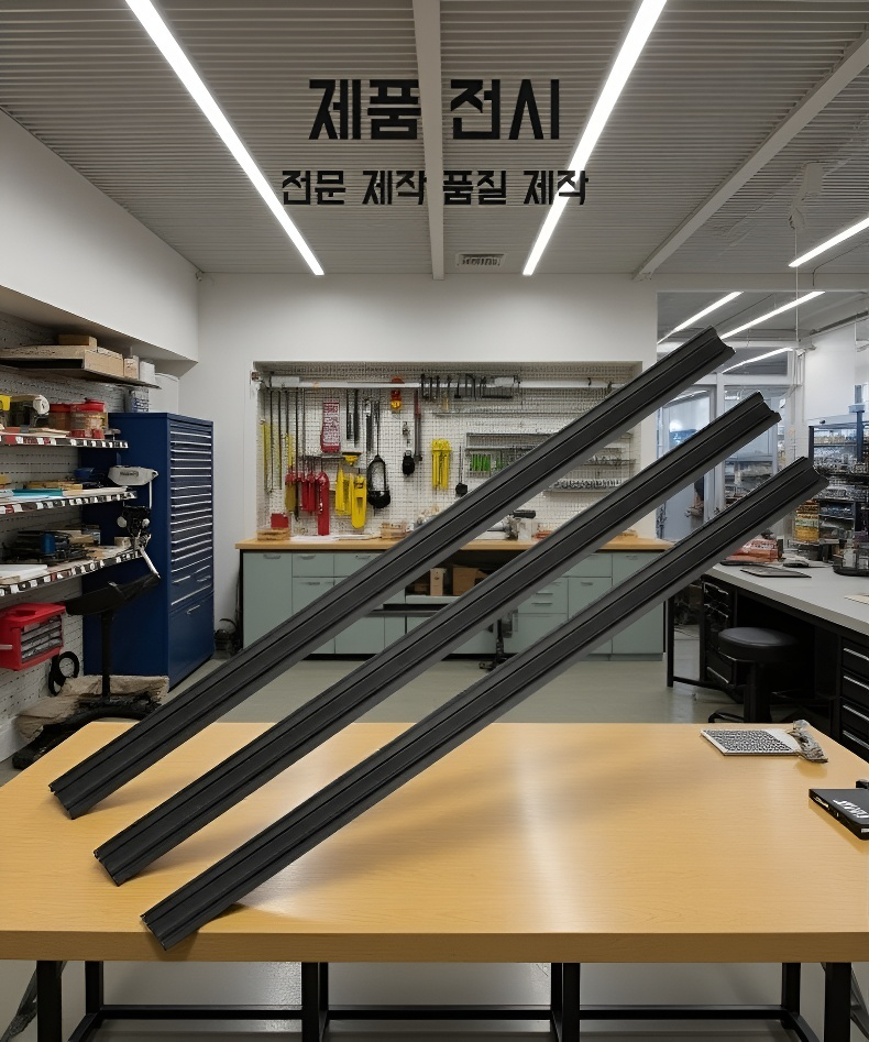 비 오는 날 창문을 깨끗하게 하는 와이퍼