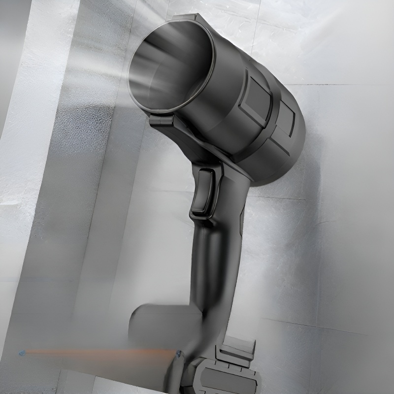 Kabelloser Hochleistungs-Haartrockner, Lithium-Akku, wiederaufladbarer Staubsauger und Laubbläser