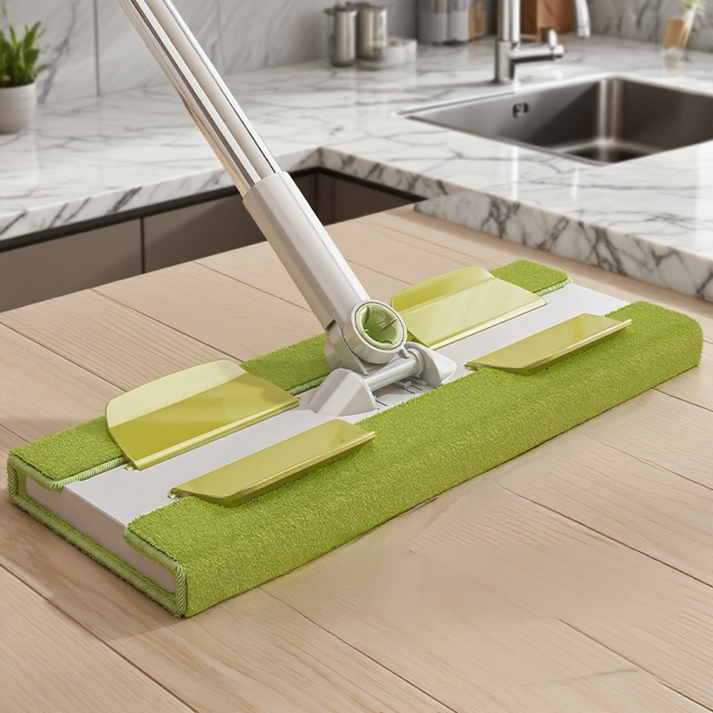 가정용 건습 겸용 대형 플랫 밀대