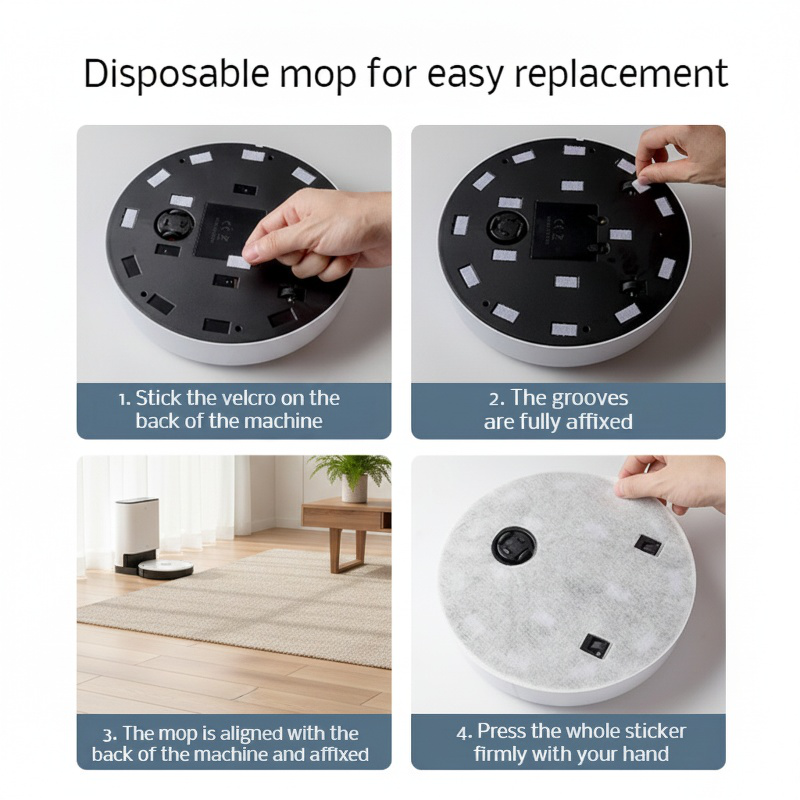 Automatic Mopping Robot Electric Vacuum Sweeping Robot and Combination
