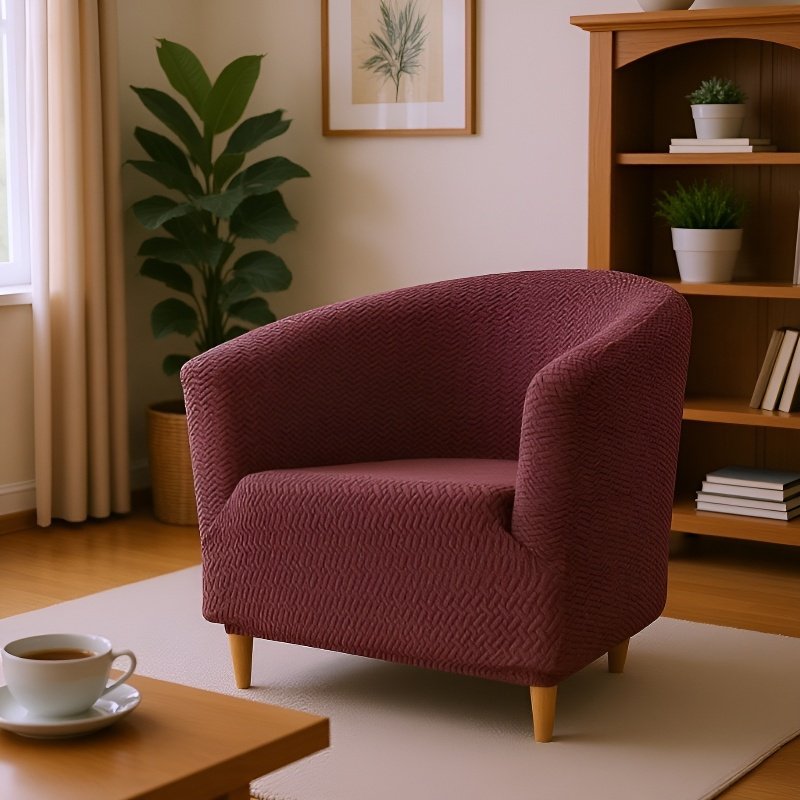 Housse de sofa individuelle extensible épaisse pour café
