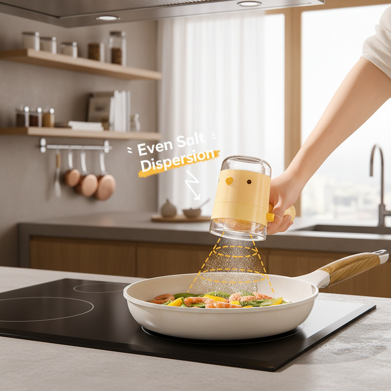 Cartoon-shaped Moisture-proof Airtight Seasoning Container