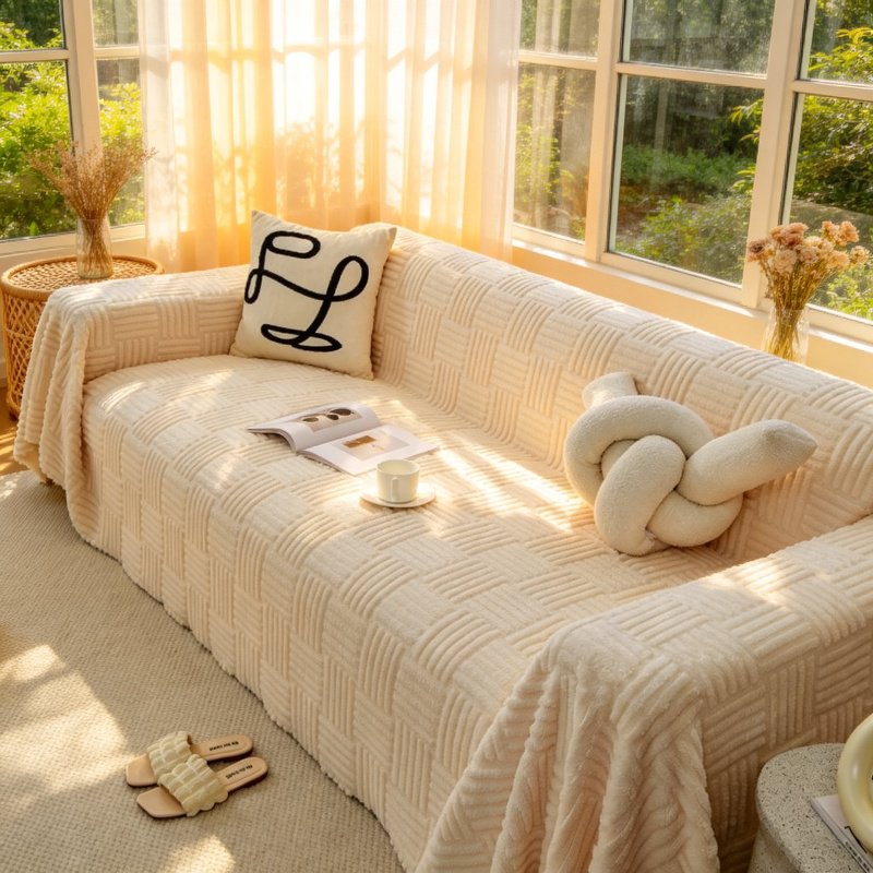 Thick Velvet Sofa Towel Non-slip All-inclusive Universal