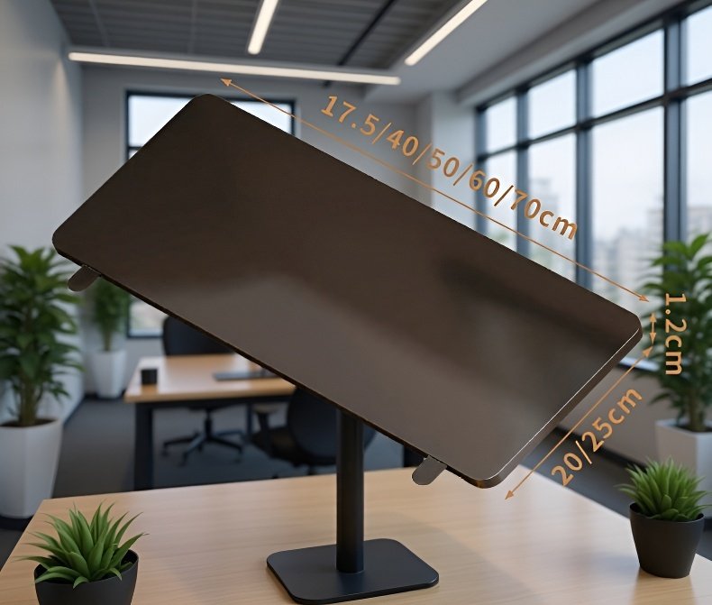 Solución práctica para escritorios pequeños