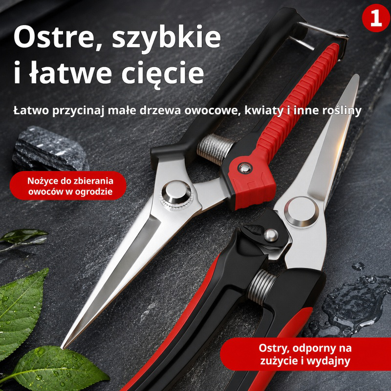 Sekator ogrodniczy do przycinania owoców