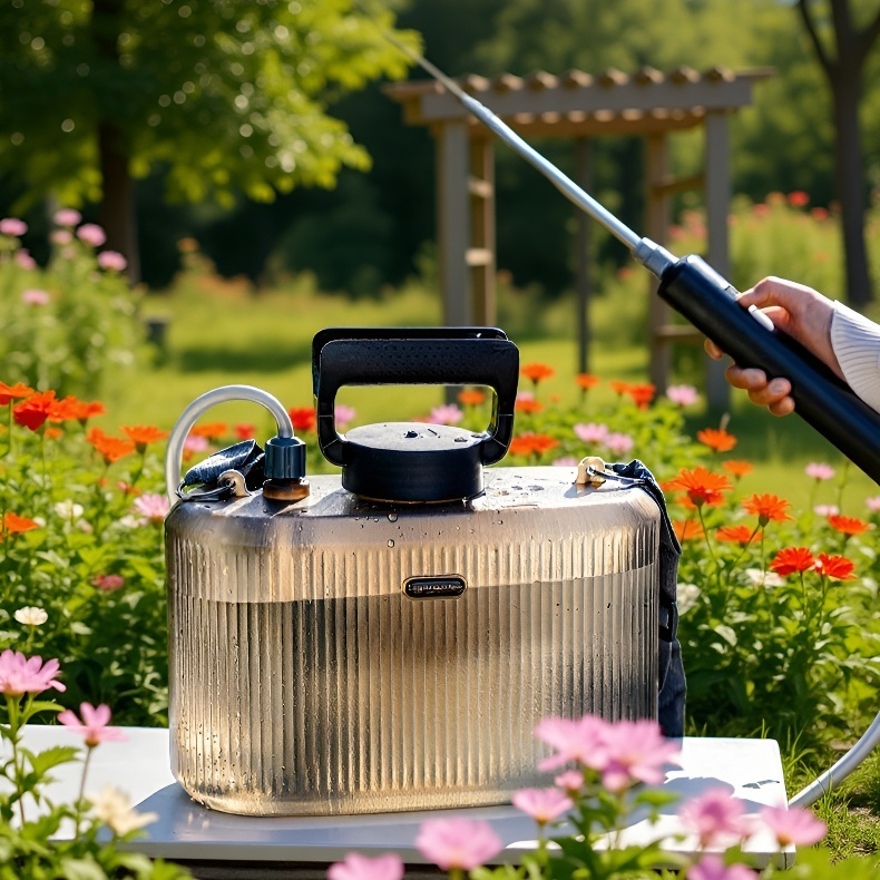 農業用電動噴霧ケトル 高圧噴薬器