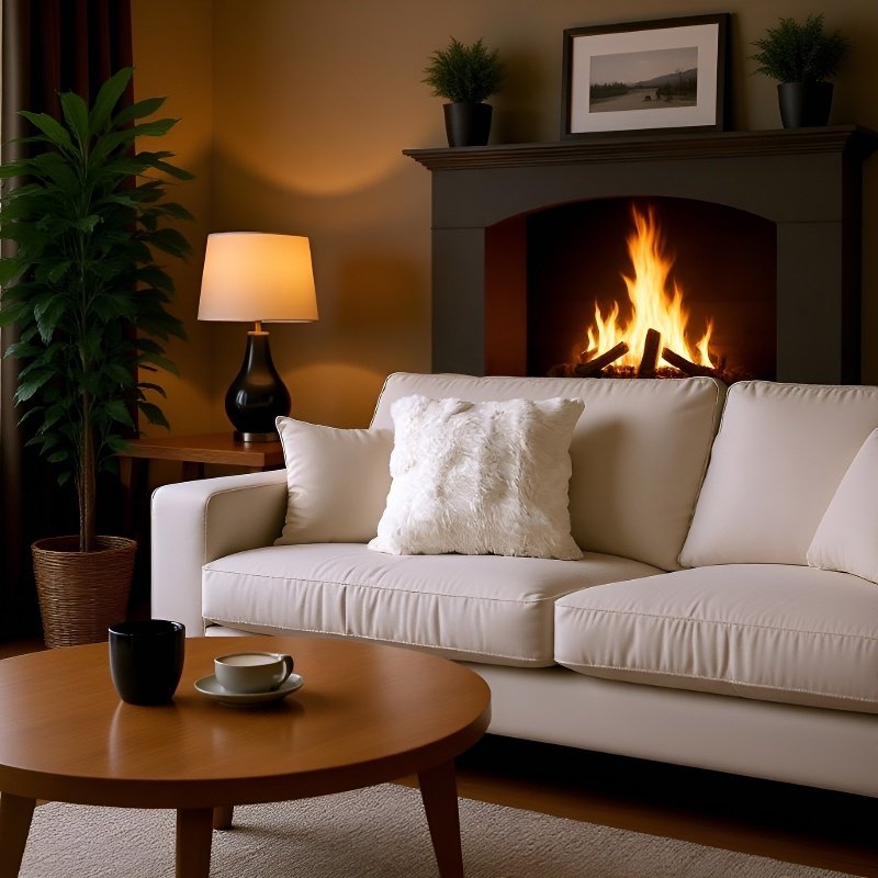 Weiche Plüsch-Kissenhüllen, einfarbig, dekorativ fürs Schlafzimmer