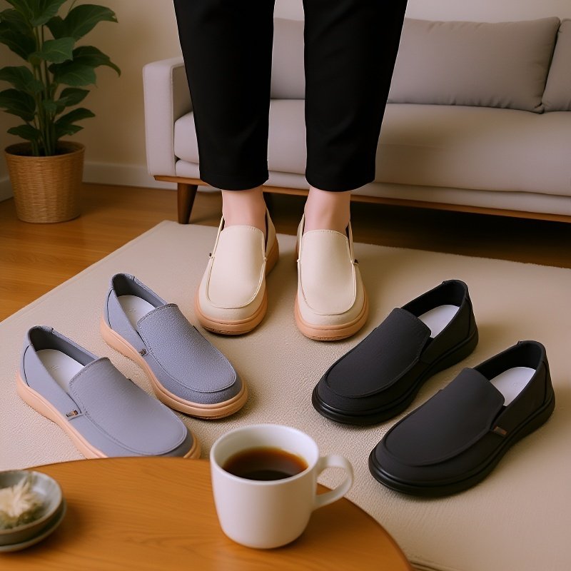 통기성 좋은 슬립온 로퍼