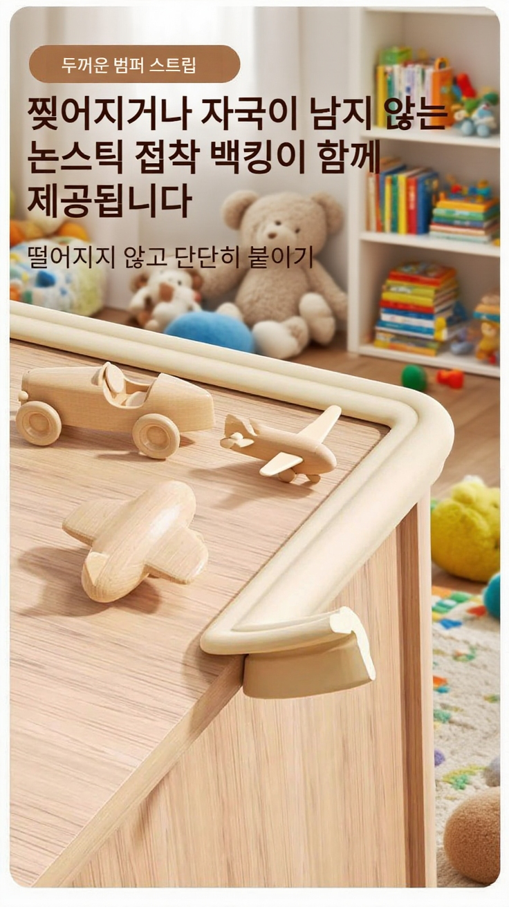 집안 인테리어와 잘 어울리는 충돌방지 스티커