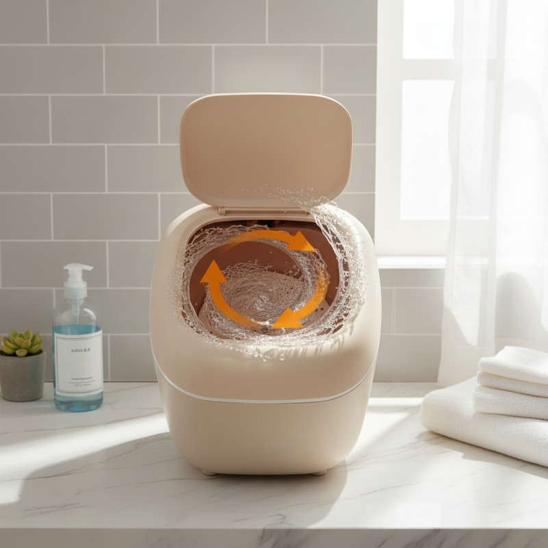 Space-saving laundry appliance for small homes