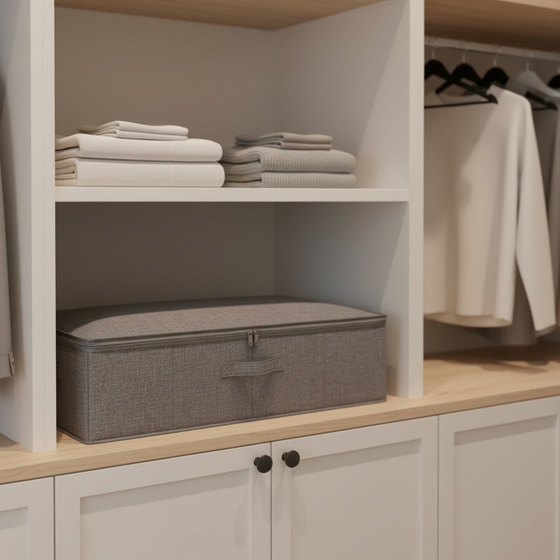 침대 밑 수납함 전체 모습