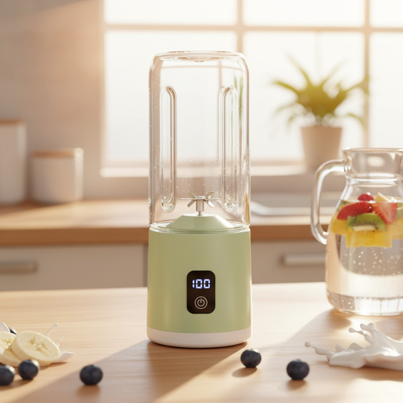 Digital Display Home Rechargeable Portable Juicing Cup Multifunction Juice Maker