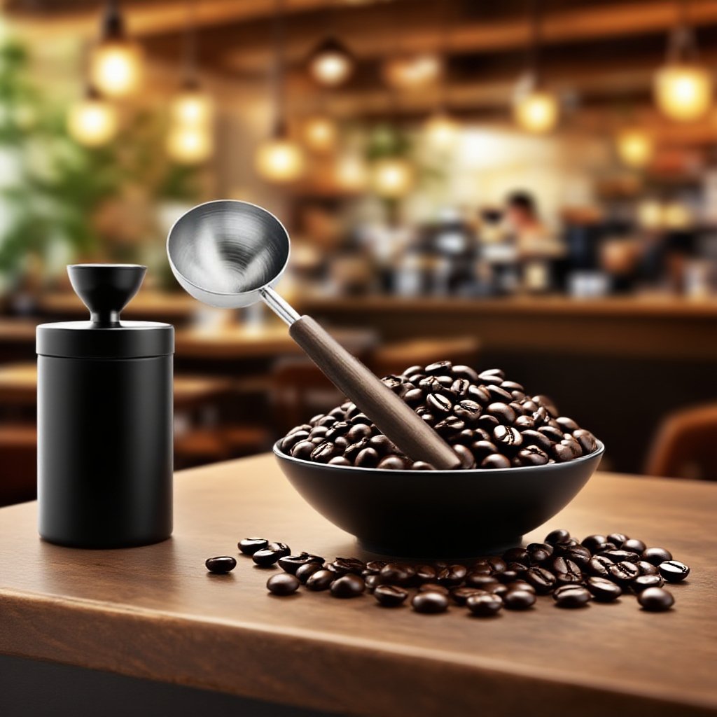 호두 커피콩 스쿱