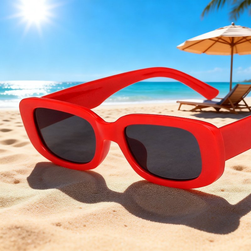 Retro Punk Small Frame Sunglasses Unisex