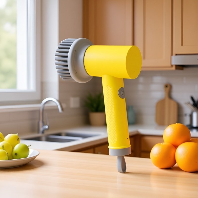 Multi-Functional Handheld Electric Cleaning Brush for Home Use