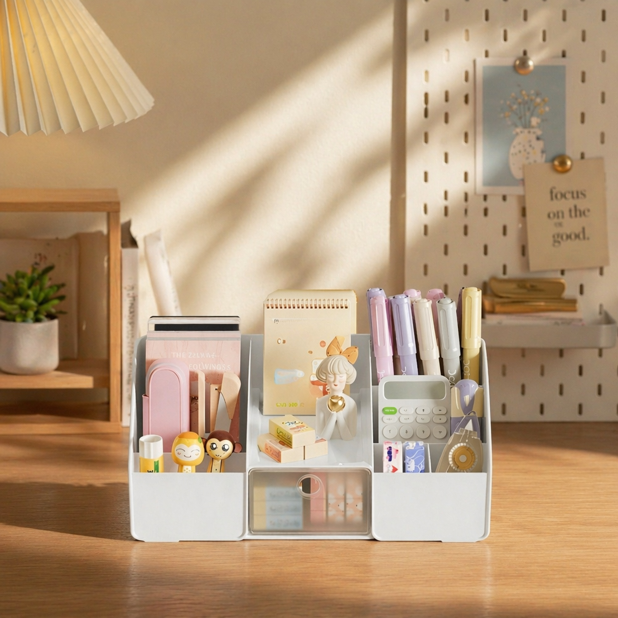Schublade Desktop Kosmetik Aufbewahrungsbox für Studentenwohnheim