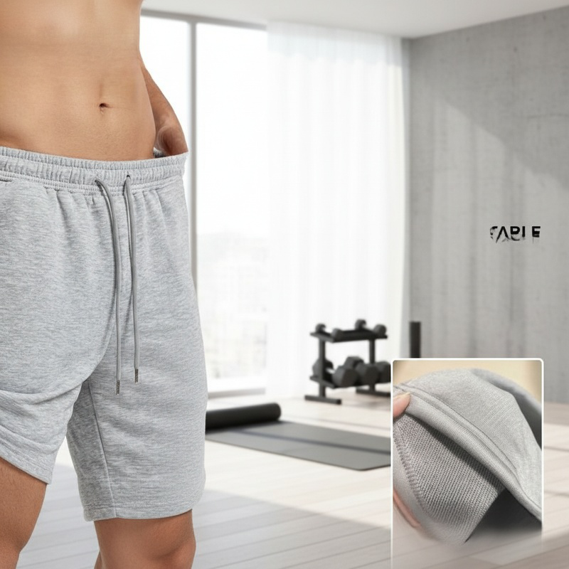 가벼운 스타일 남성 7부 캐주얼 비치 팬츠