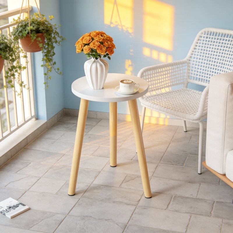 Fashion Home Decoration Coffee Table Sofa Side Table Balcony Table