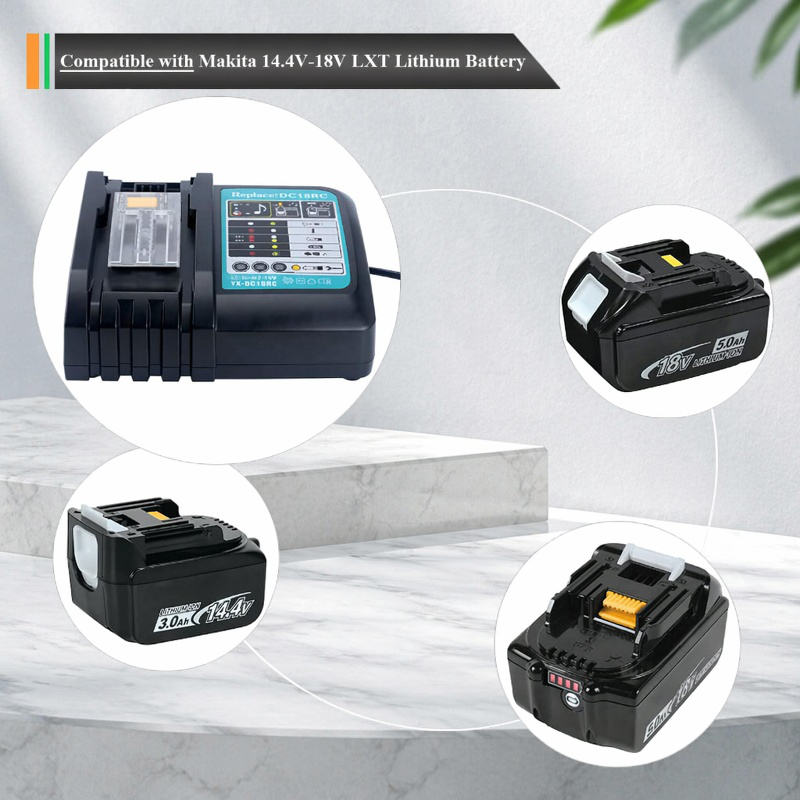 Makita 18V Lithium Battery Dedicated Fast Charger DC18RC