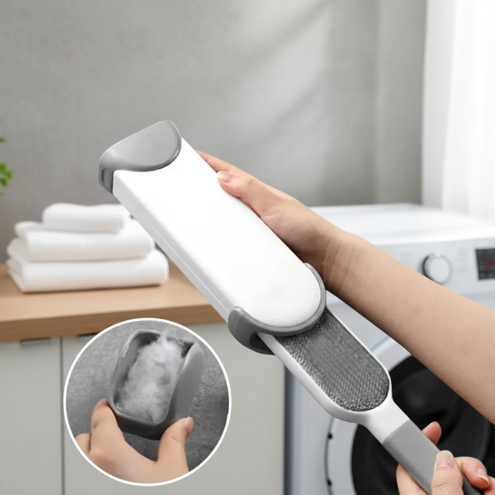 衣類、ほこり、毛の除去用リントローラー、シュリンク収納ボックス、家庭用ペットの毛用静電ブラシ。