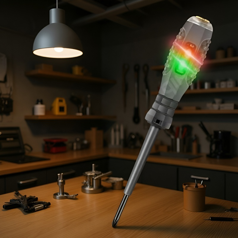 Dual Light Sensing High Torque Alloy Electric Test Pen Flexible Break Tester