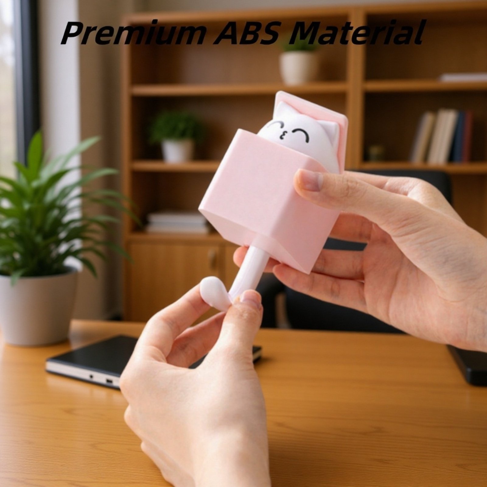 Lindo gancho para gato, gancho de pared telescópico, gancho de pared multiusos, adhesivo sin daños, 