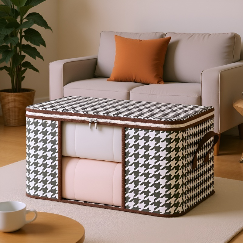 가정용 초대형 의류 정리 가방 면 이불 가방 수납함 방습 방진 수납 가방 전용 수납 이사 초대형 수납함