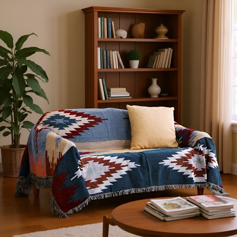 더블 소파 커버 담요 캐주얼 북유럽 장식 커버 담요 양면 타이거 커버 담요 소파 타월 소파 커버 싱글 커버 담요