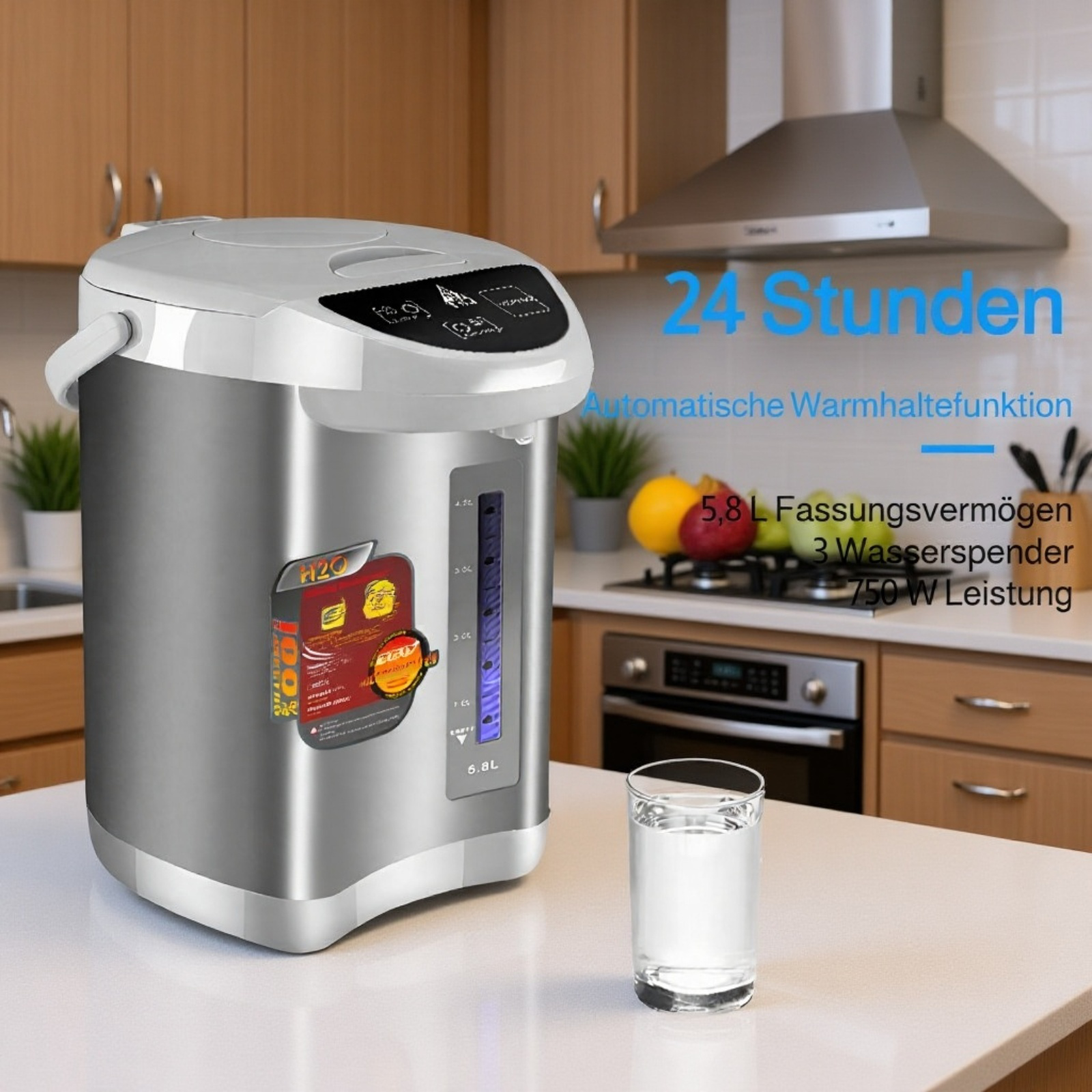 Edelstahl 110V elektrische thermos haushalt automatische wärme erhaltung wasserkocher