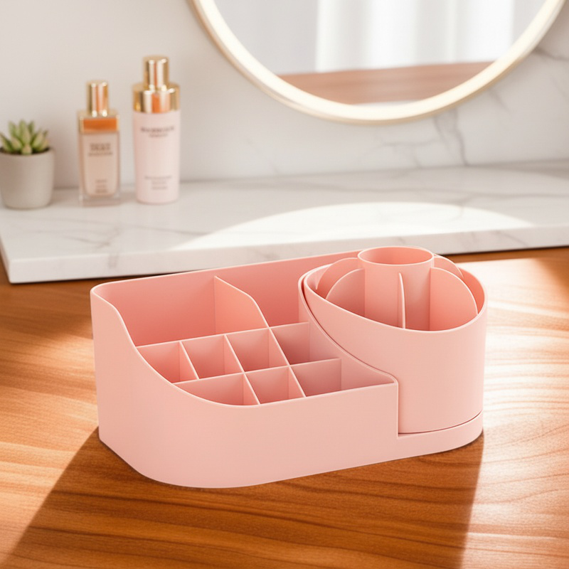 Rotating Organizer Storage Box Office Multifunction