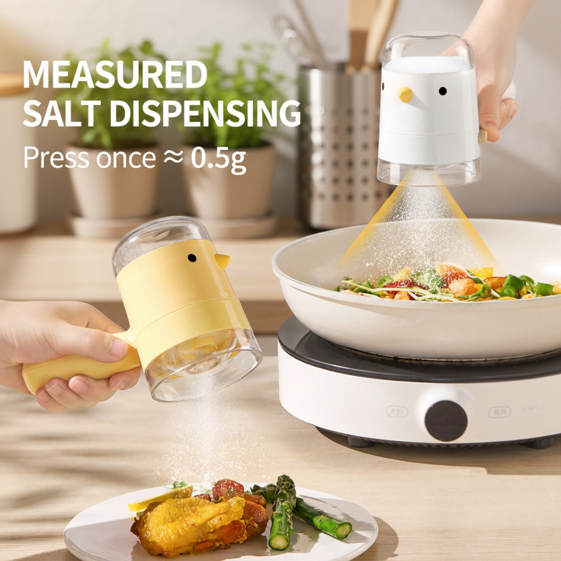 Cartoon-shaped Moisture-proof Airtight Seasoning Container