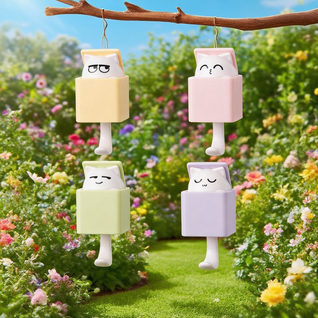 Haczyk Słodki Kot Teleskopowy Hak Ścienny Uniwersalny Hak Ścienny Niezniszczalny Klej 4 szt