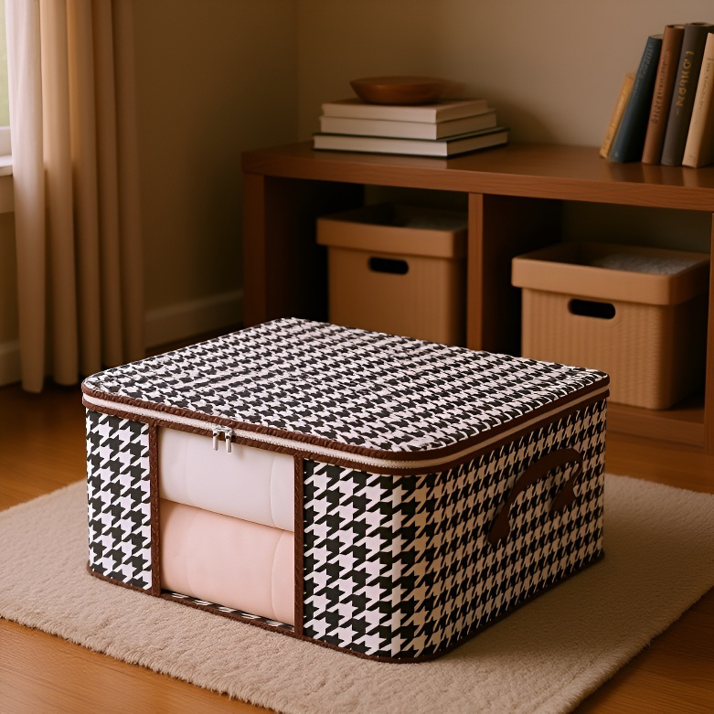 가정용 초대형 의류 정리 가방 면 이불 가방 수납함 방습 방진 수납 가방 전용 수납 이사 초대형 수납함