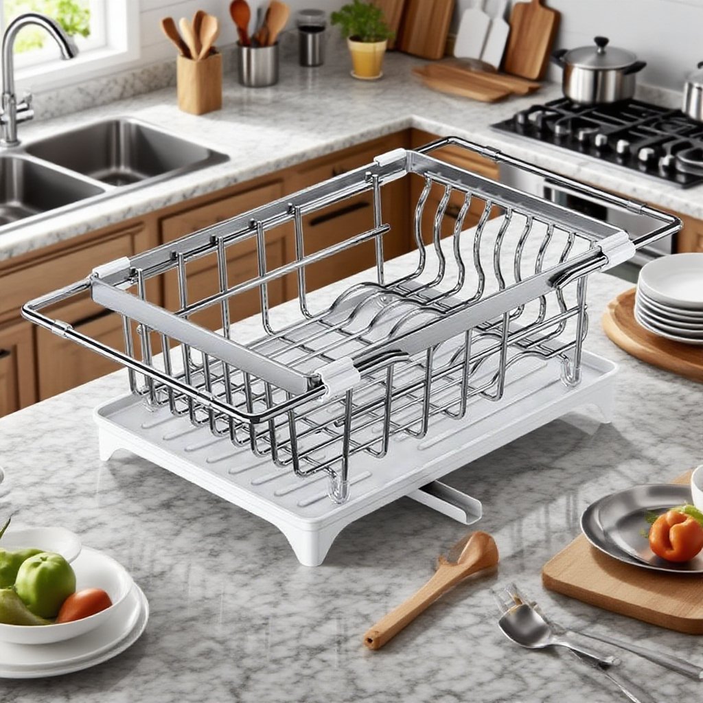 스테인리스 스틸 주방 선반