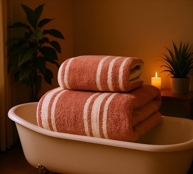 부드럽고 포근한 타월 소재