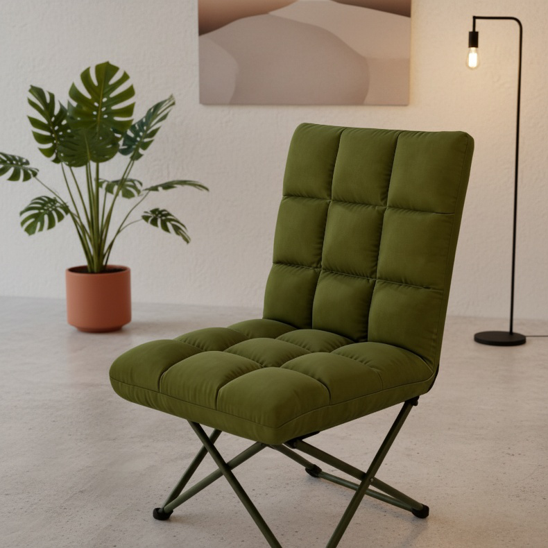 Chaise tatami à dossier pour une personne