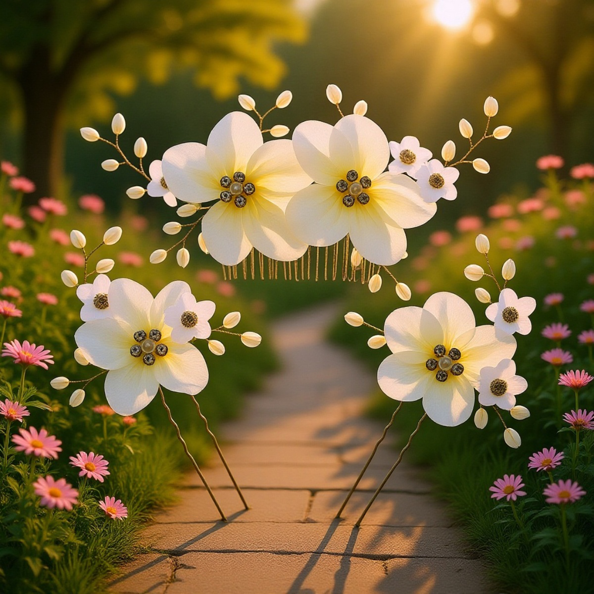 Elegante Haarschmuck für Abendkleider