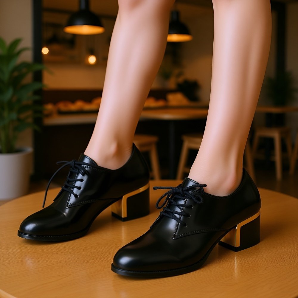 가을 여성화 스트랩 스몰 펌프스 작업화 단화 스틸레토 스트랩 슈즈