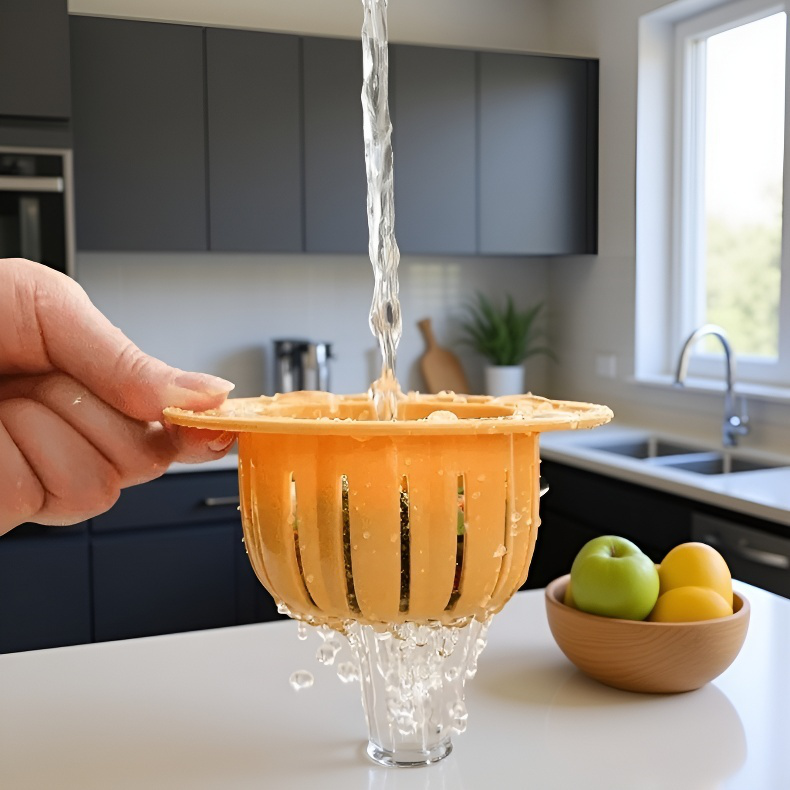 주방 하수구 여과기 쓰레기 잔반 주방 가정용 호박 싱크대 거름망