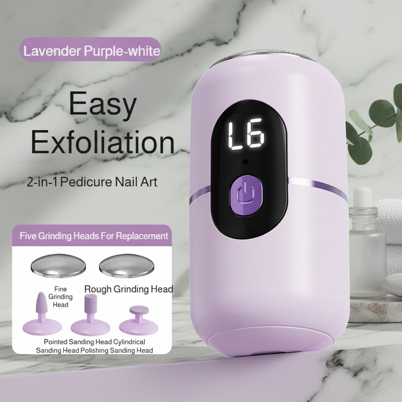 Rechargeable Automatic Efficient Foot Grinder