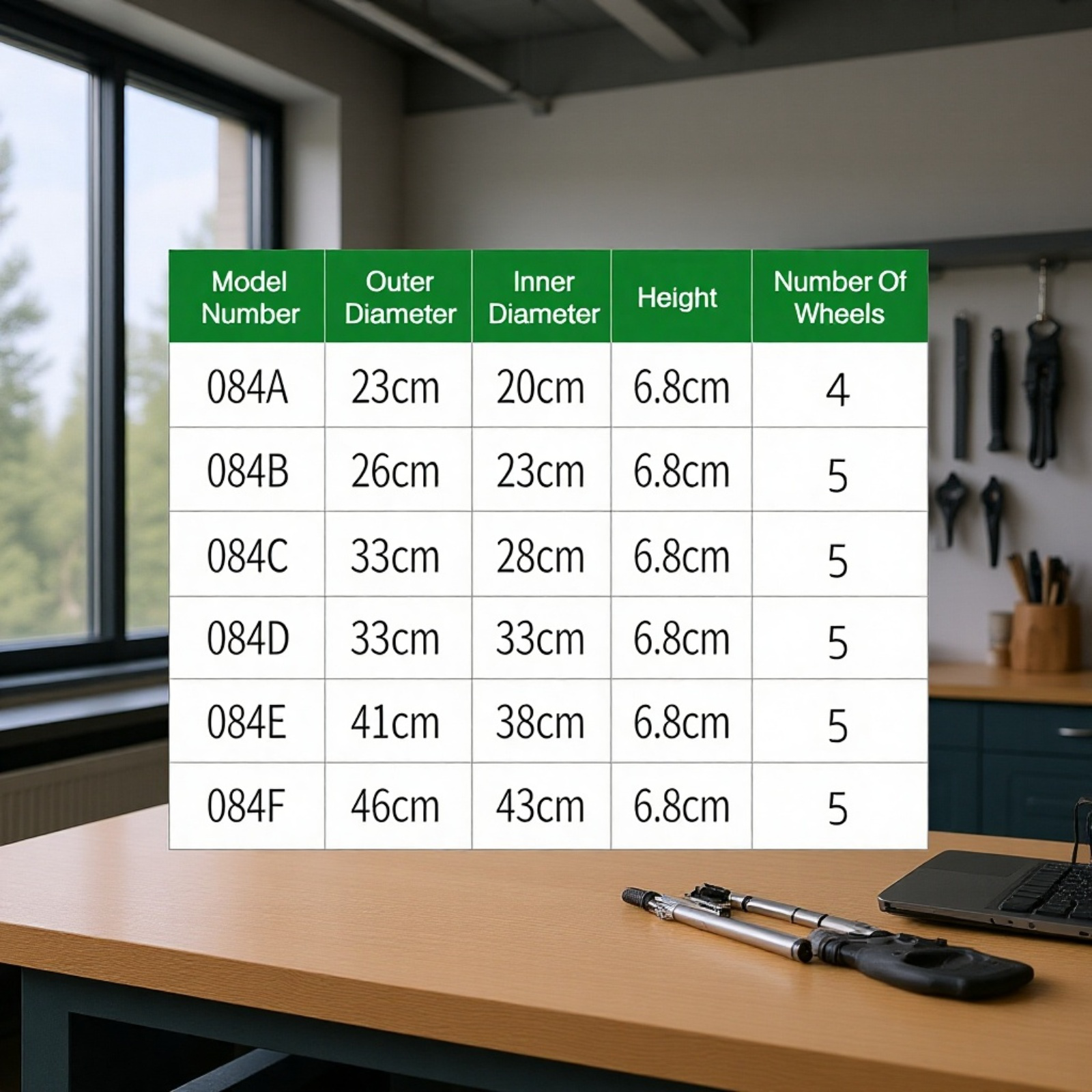 Round Flower Pot Tray with Universal Wheels, Movable and Silent Plant Base