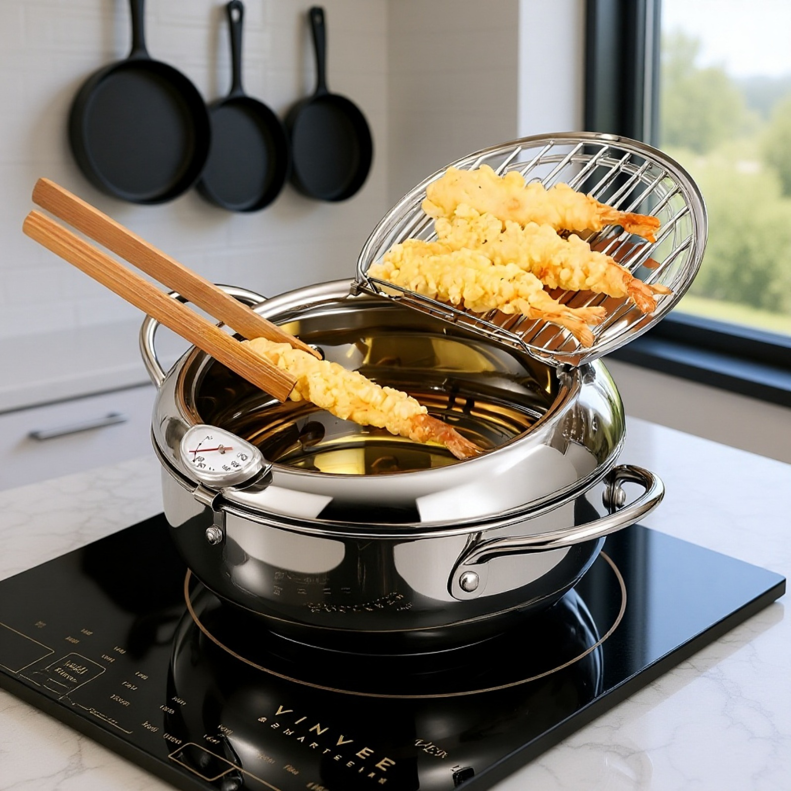 家庭用天ぷらフライヤー