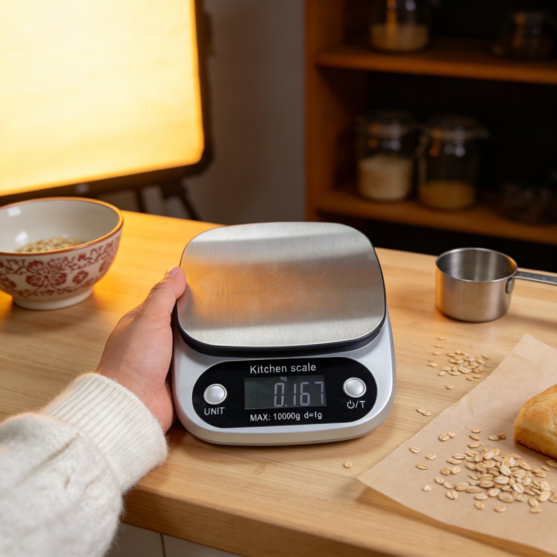 Báscula de cocina multifuncional para el hogar