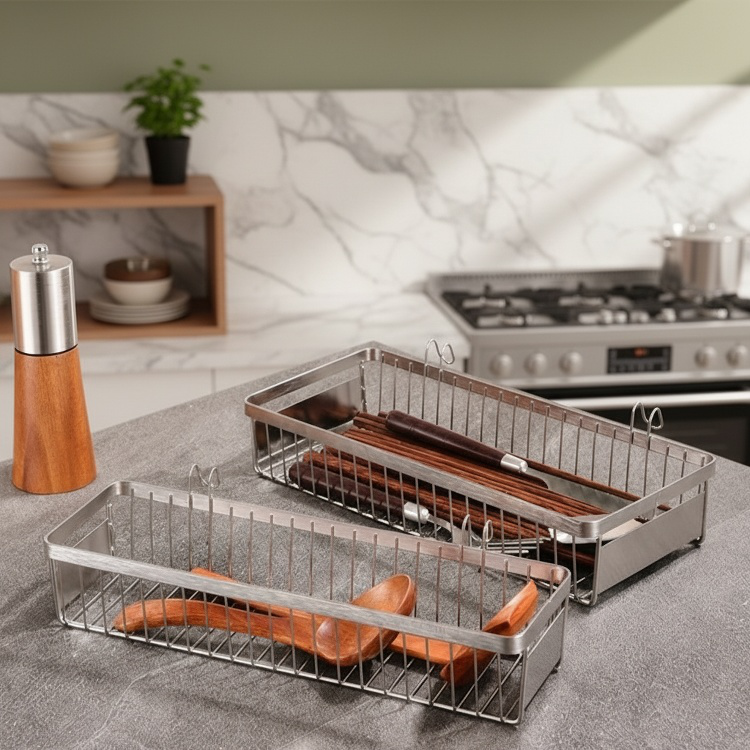 Kitchen 304 Stainless Steel Chopstick Storage Sterilizer